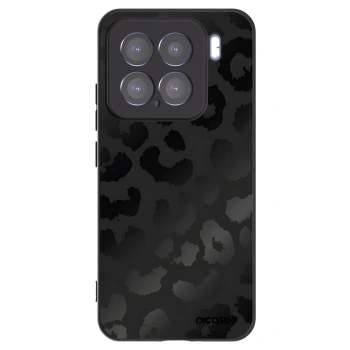 Picasee husă neagră din silicon pentru Xiaomi 15 - Midnight Leopard