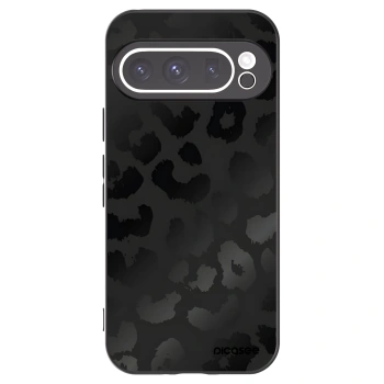 Picasee husă neagră din silicon pentru Google Pixel 9 Pro - Midnight Leopard