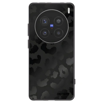 Picasee husă neagră din silicon pentru Vivo X200 Pro - Midnight Leopard