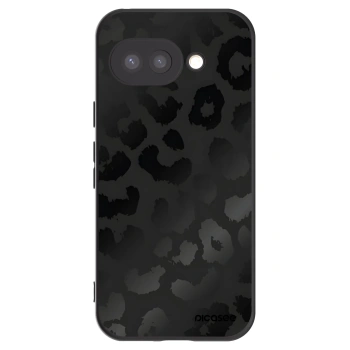 Picasee husă neagră din silicon pentru Google Pixel 9a - Midnight Leopard