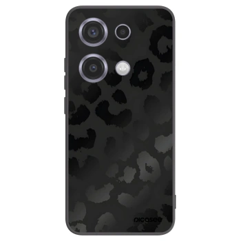 Picasee husă neagră din silicon pentru Xiaomi Redmi Note 14S - Midnight Leopard