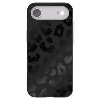 Picasee husă neagră din silicon pentru Apple iPhone Air - Midnight Leopard