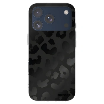 Picasee husă transparentă din silicon pentru Apple iPhone 17 Pro - Midnight Leopard