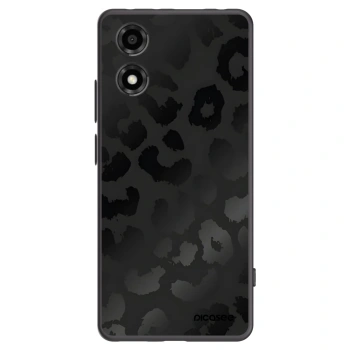 Picasee husă neagră din silicon pentru Motorola Moto E14 - Midnight Leopard
