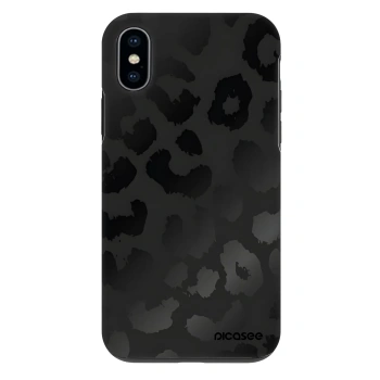 Husă pentru Apple iPhone X/XS - Midnight Leopard