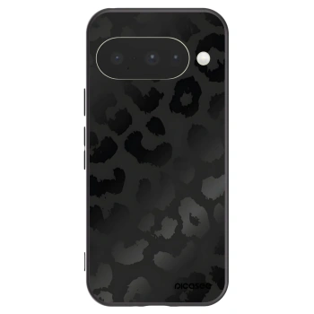 Picasee husă neagră din silicon pentru Google Pixel 10 - Midnight Leopard