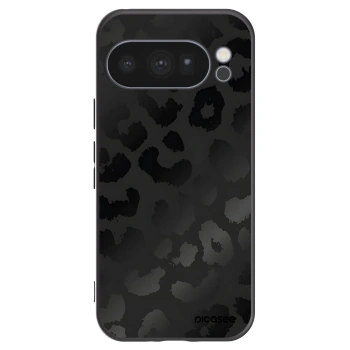 Picasee husă neagră din silicon pentru Google Pixel 10 Pro - Midnight Leopard