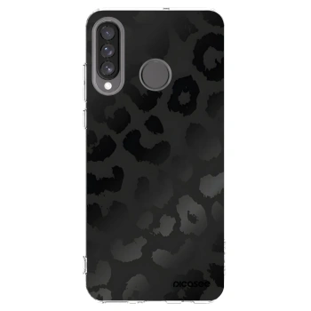 Picasee husă transparentă din silicon pentru Huawei P30 Lite - Midnight Leopard