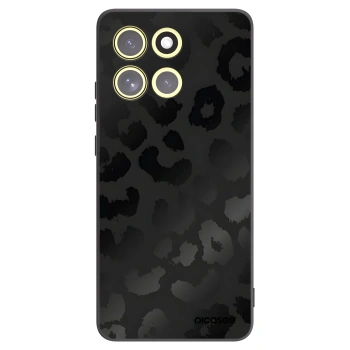 Picasee husă neagră din silicon pentru Motorola Moto G86 Power 5G - Midnight Leopard