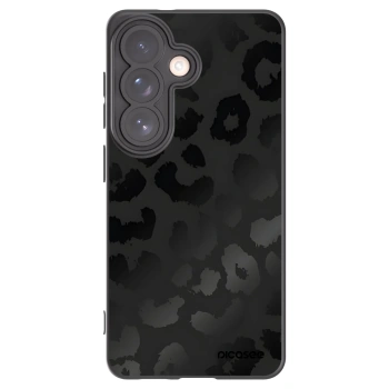 Picasee husă neagră din silicon pentru Samsung Galaxy S26 - Midnight Leopard
