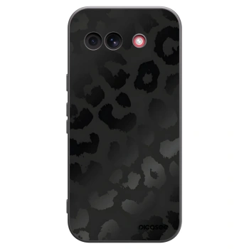 Picasee husă neagră din silicon pentru Google Pixel 10a - Midnight Leopard