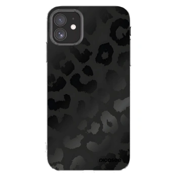 Picasee husă transparentă din silicon pentru Apple iPhone 11 - Midnight Leopard