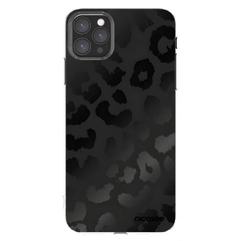 Picasee husă transparentă din silicon pentru Apple iPhone 11 Pro Max - Midnight Leopard