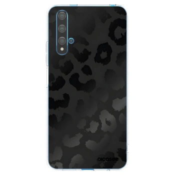 Picasee husă transparentă din silicon pentru Huawei Nova 5T - Midnight Leopard