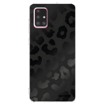 Picasee husă transparentă din silicon pentru Samsung Galaxy A71 A715F - Midnight Leopard