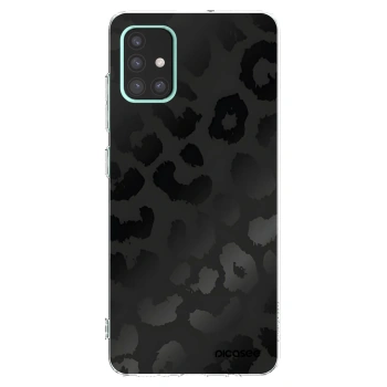 Picasee husă transparentă din silicon pentru Samsung Galaxy A51 A515F - Midnight Leopard