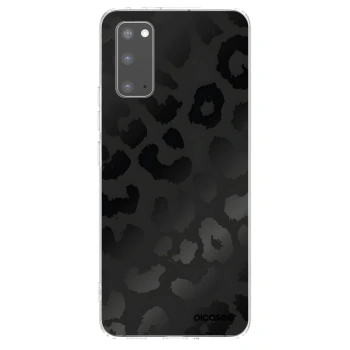 Picasee husă transparentă din silicon pentru Samsung Galaxy S20 G980F - Midnight Leopard