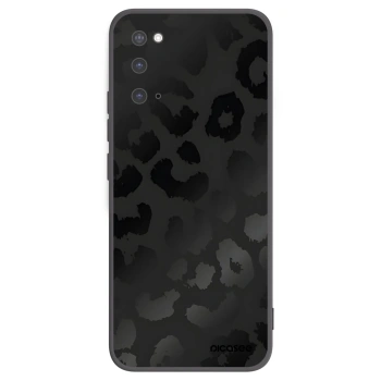 Picasee husă neagră din silicon pentru Samsung Galaxy S20 G980F - Midnight Leopard