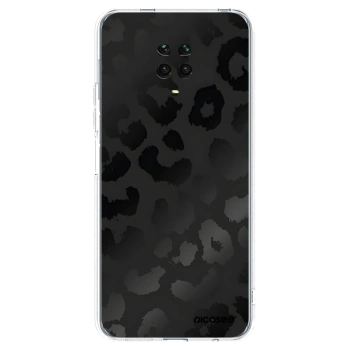 Picasee husă transparentă din silicon pentru Xiaomi Redmi Note 9 Pro - Midnight Leopard