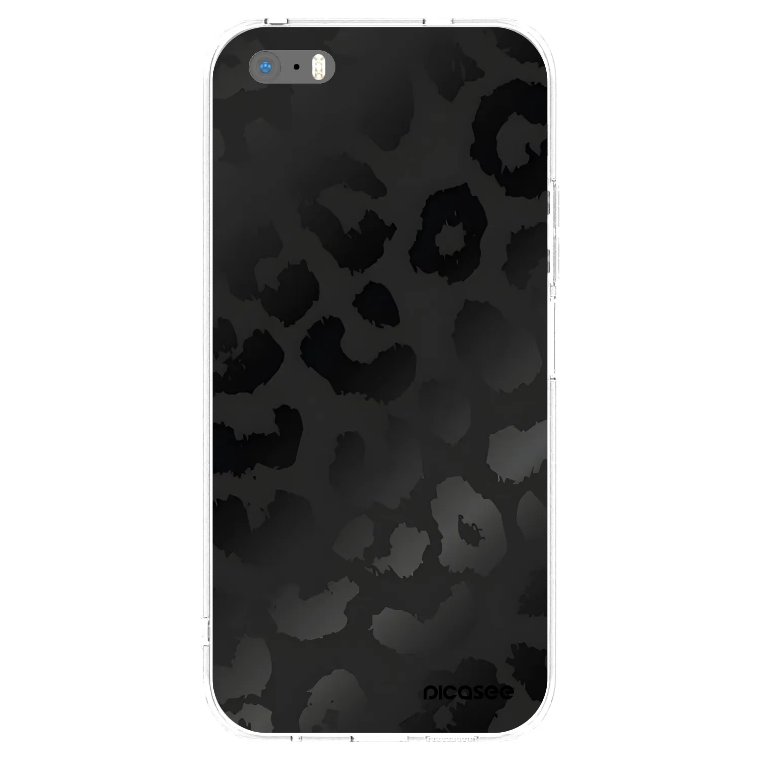 Picasee husă transparentă din silicon pentru Apple iPhone 5/5S/SE - Midnight Leopard