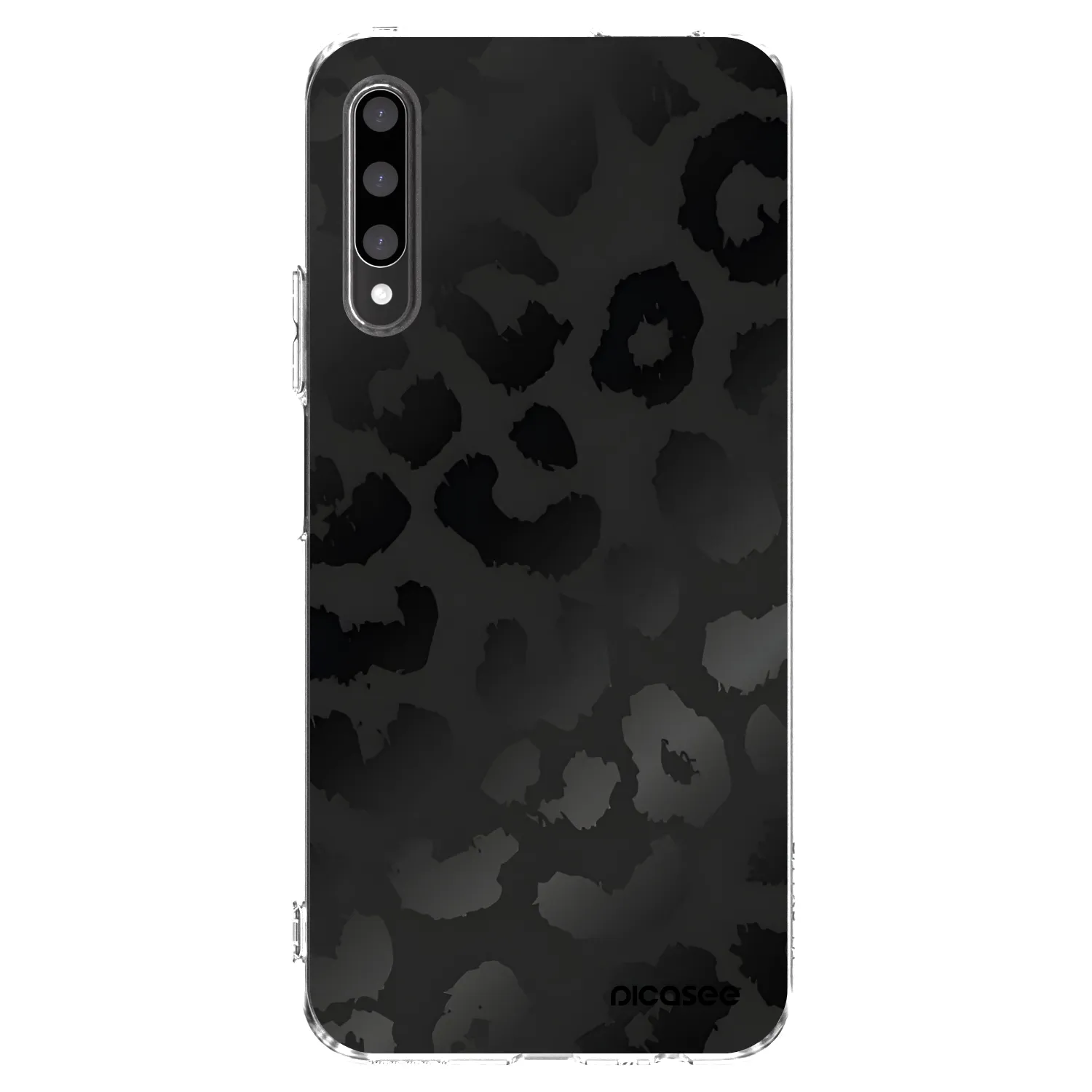 Picasee husă transparentă din silicon pentru Honor 9X Pro - Midnight Leopard