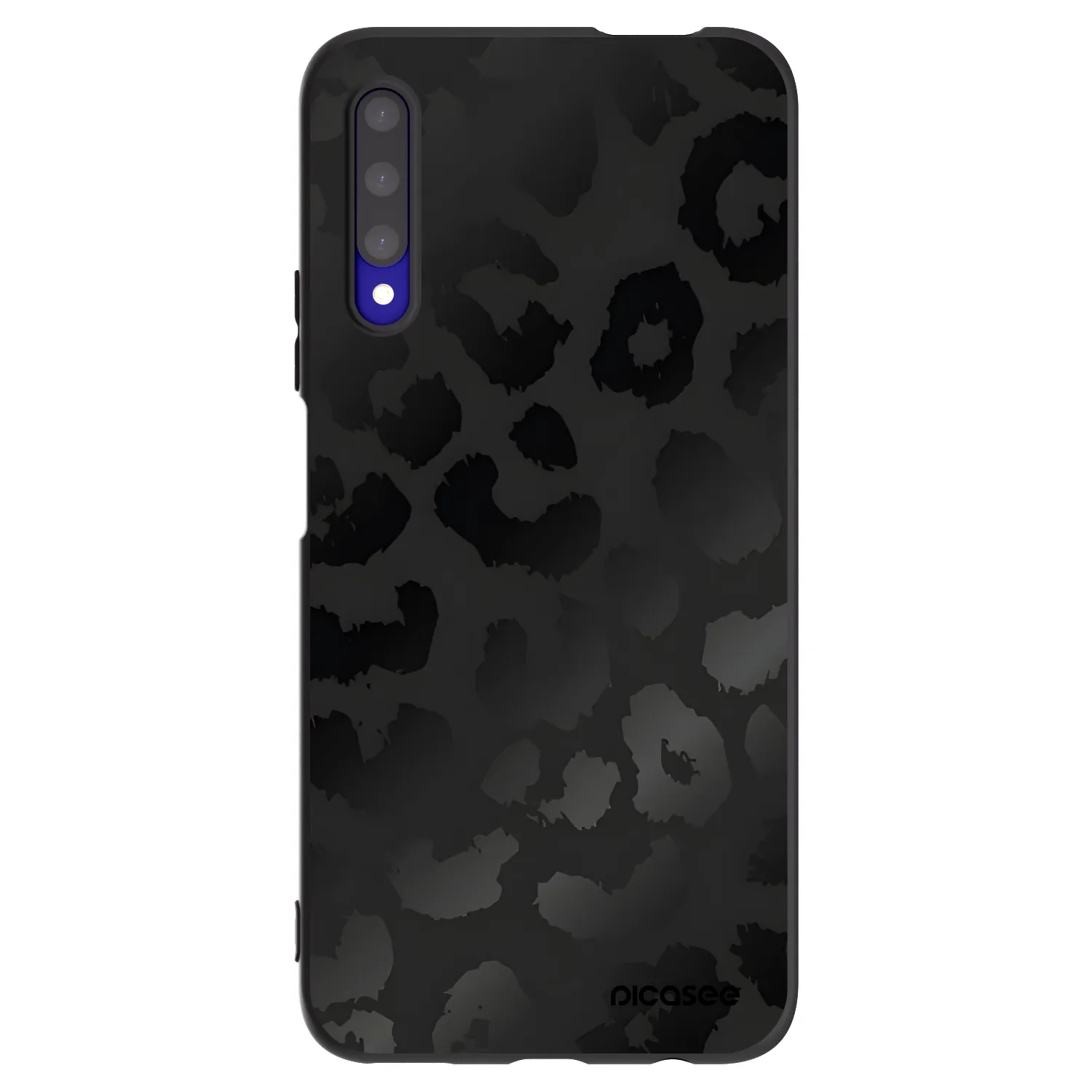 Picasee husă neagră din silicon pentru Honor 9X Pro - Midnight Leopard