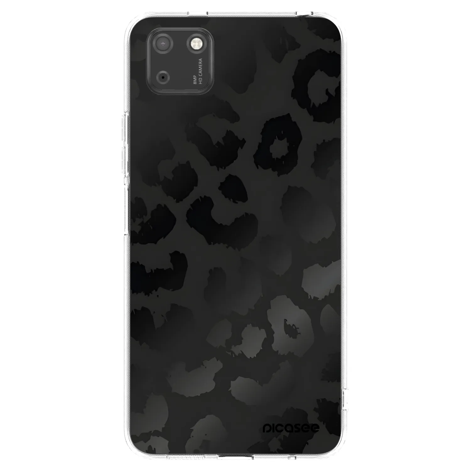 Picasee husă transparentă din silicon pentru Huawei Y5P - Midnight Leopard