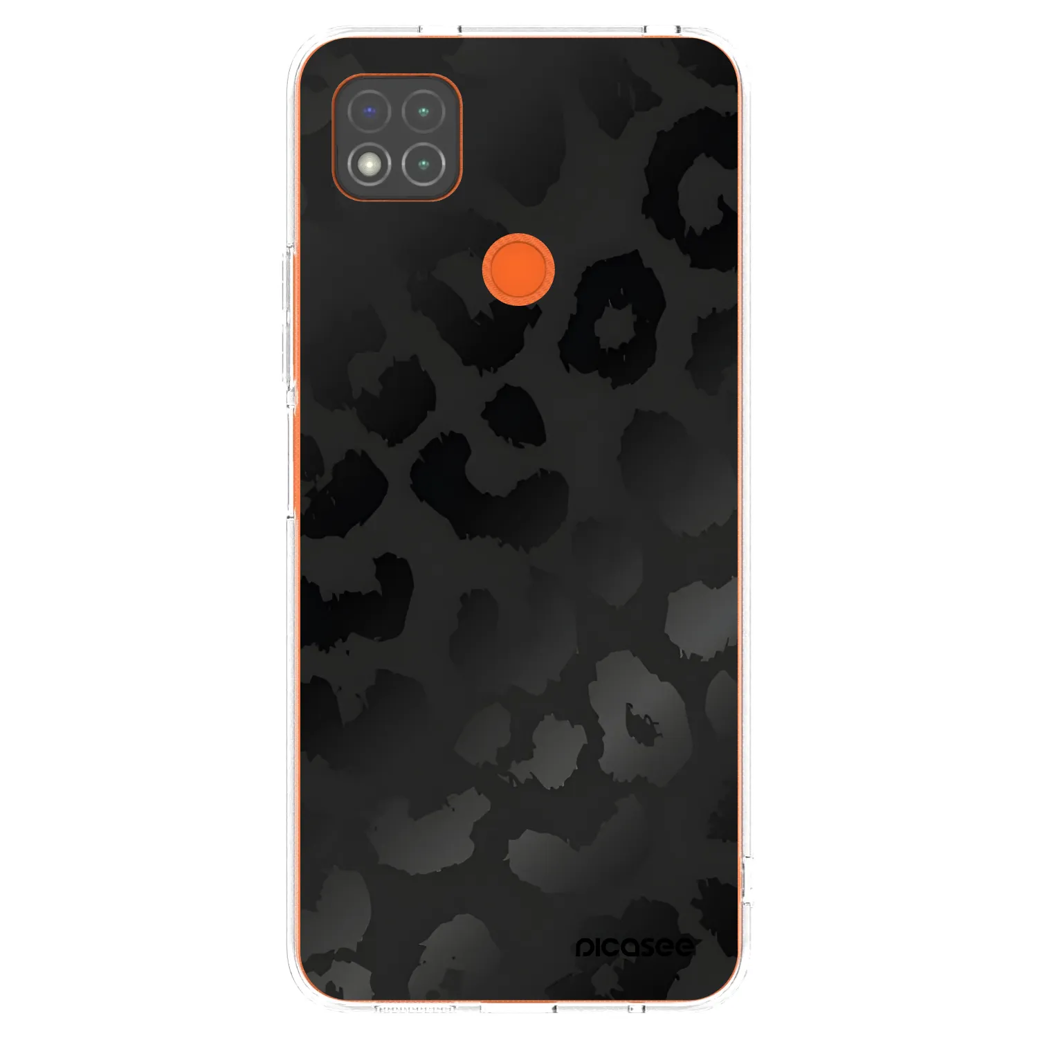 Picasee husă transparentă din silicon pentru Xiaomi Redmi 9C - Midnight Leopard