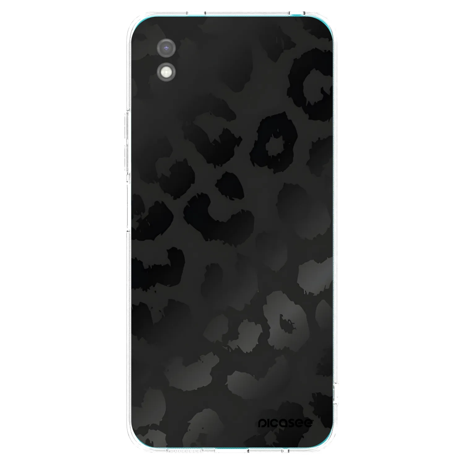 Picasee husă neagră din silicon pentru Xiaomi Redmi 9A - Midnight Leopard