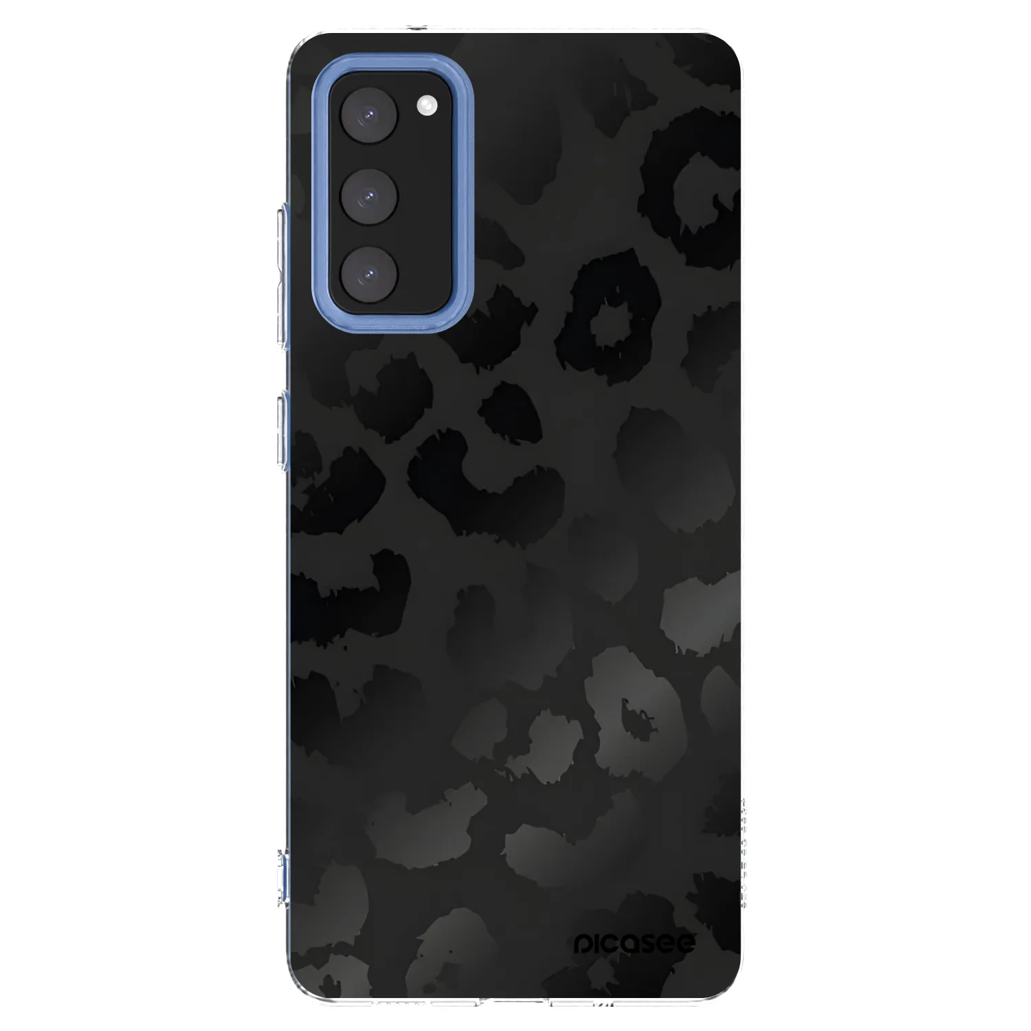 Picasee husă transparentă din silicon pentru Samsung Galaxy S20 FE - Midnight Leopard