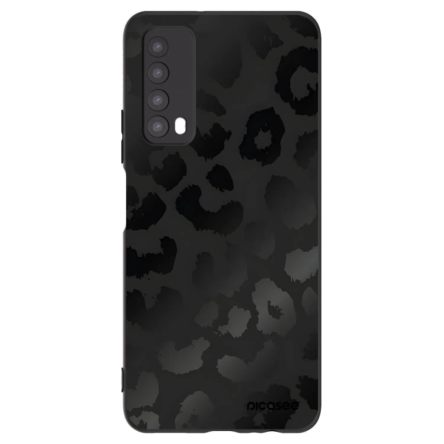 Picasee husă neagră din silicon pentru Huawei P Smart 2021 - Midnight Leopard