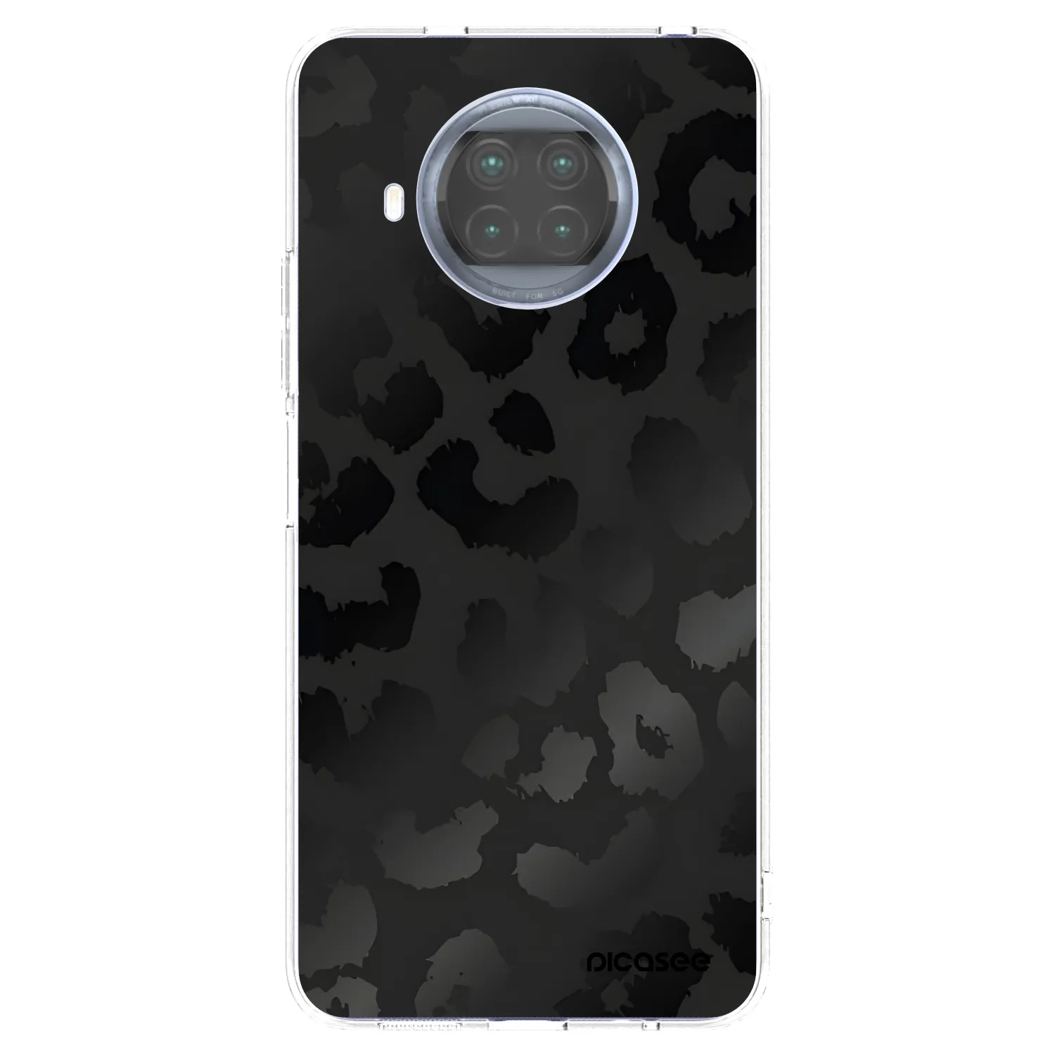 Picasee husă transparentă din silicon pentru Xiaomi Mi 10T Lite - Midnight Leopard