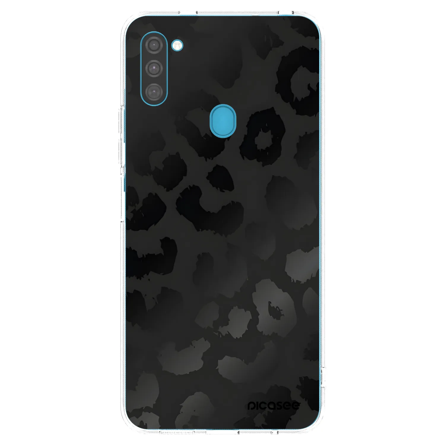 Picasee husă transparentă din silicon pentru Samsung Galaxy M11 - Midnight Leopard