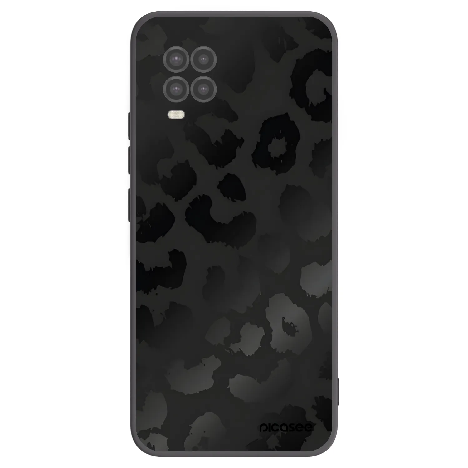 Picasee husă neagră din silicon pentru Xiaomi Mi 10 Lite - Midnight Leopard