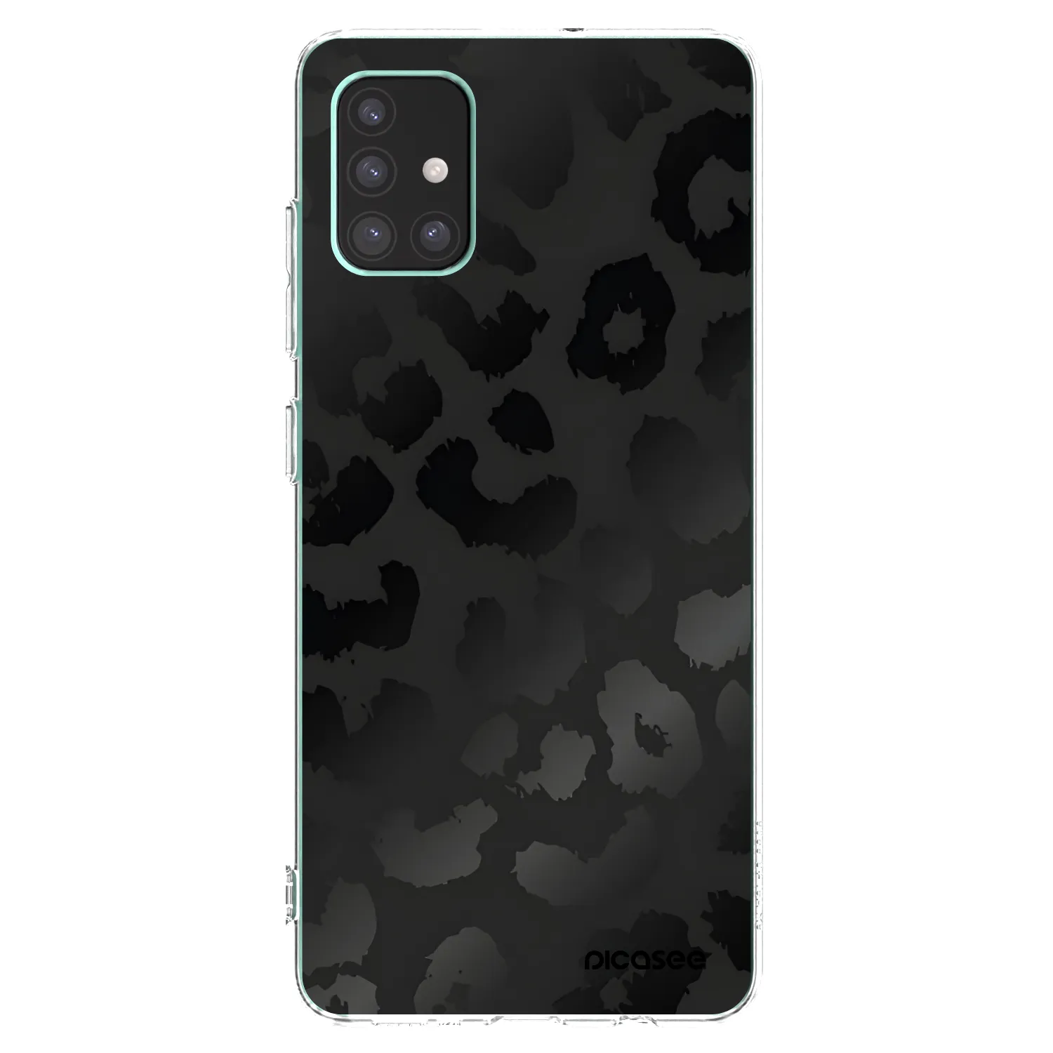 Picasee husă transparentă din silicon pentru Samsung Galaxy M51 M515F - Midnight Leopard