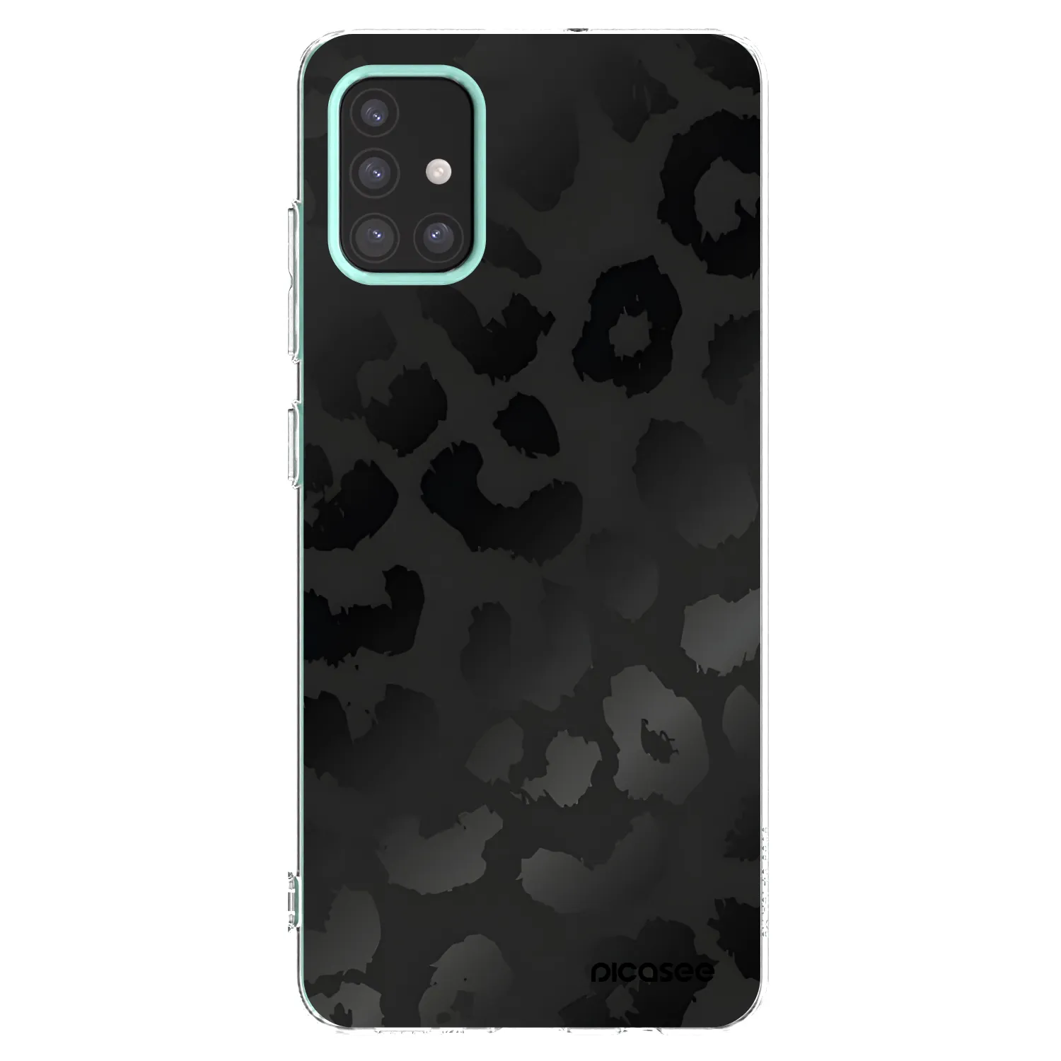 Picasee husă transparentă din silicon pentru Samsung Galaxy M31s - Midnight Leopard