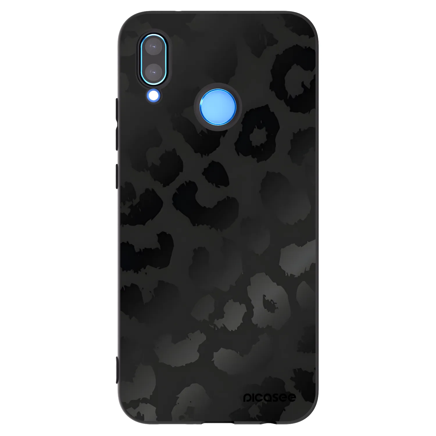 Picasee husă neagră din silicon pentru Huawei Mate 40 Pro - Midnight Leopard