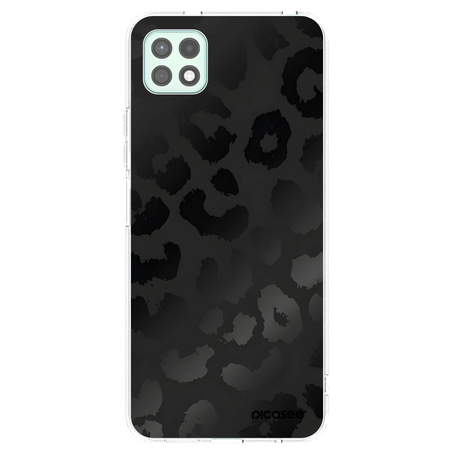 Picasee husă transparentă din silicon pentru Samsung Galaxy A22 A226B 5G - Midnight Leopard