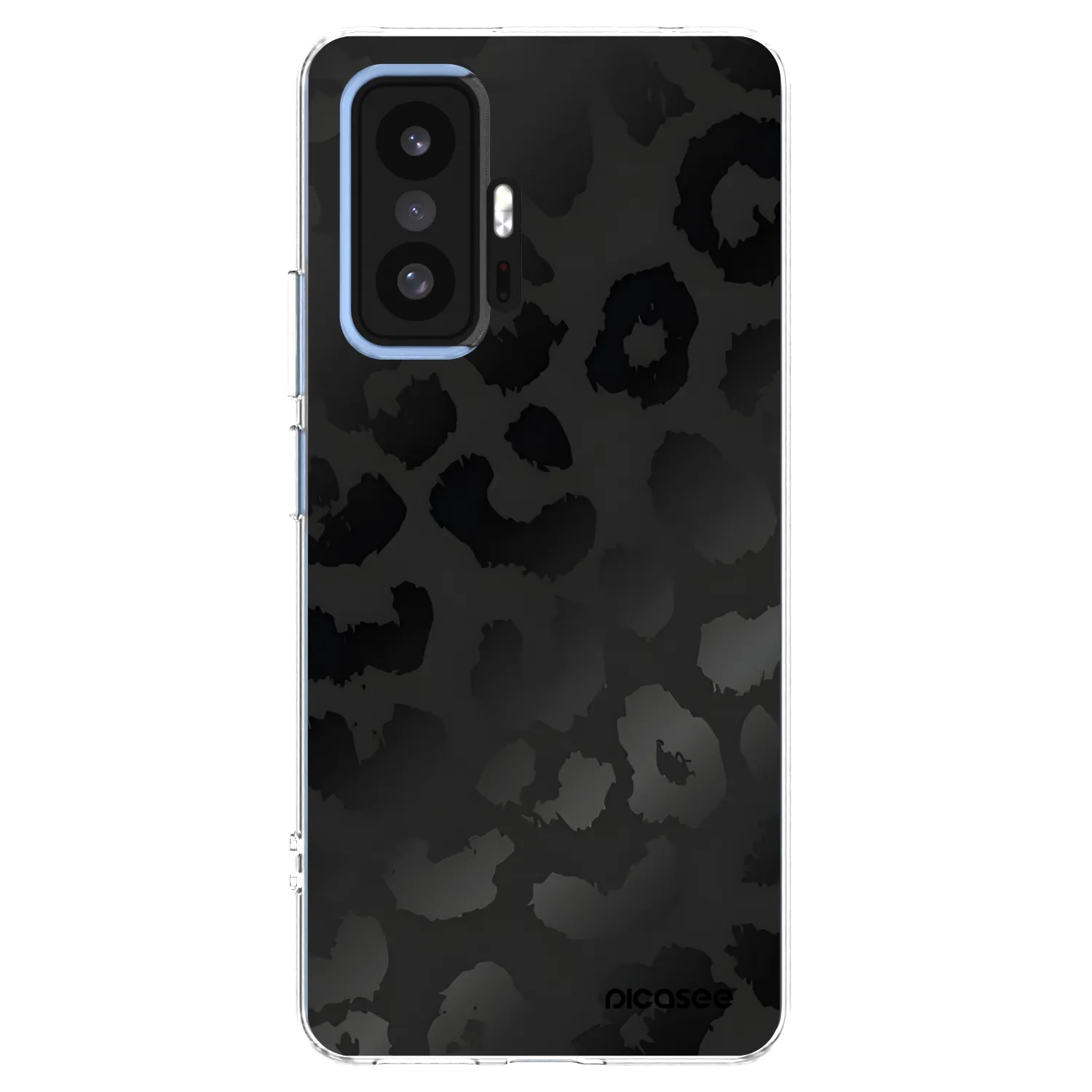 Picasee husă transparentă din silicon pentru Xiaomi 11T Pro - Midnight Leopard