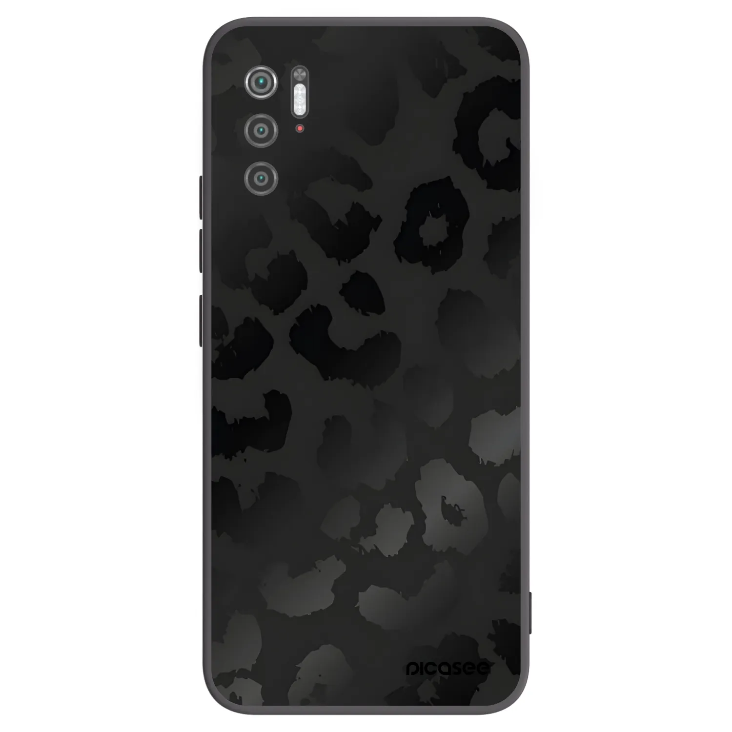Picasee husă neagră din silicon pentru Xiaomi Poco M3 Pro 5G - Midnight Leopard