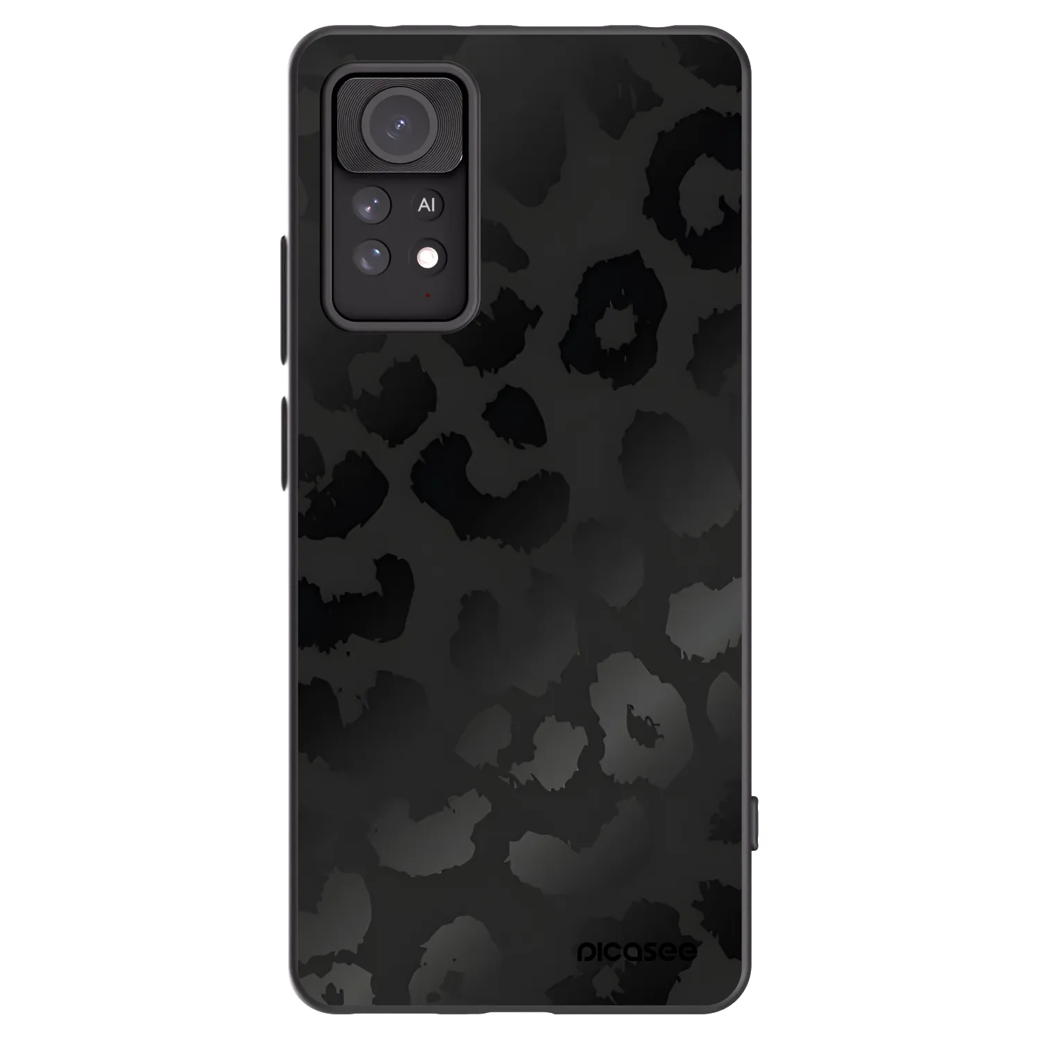 Picasee husă neagră din silicon pentru Xiaomi Redmi Note 11 Pro 5G - Midnight Leopard