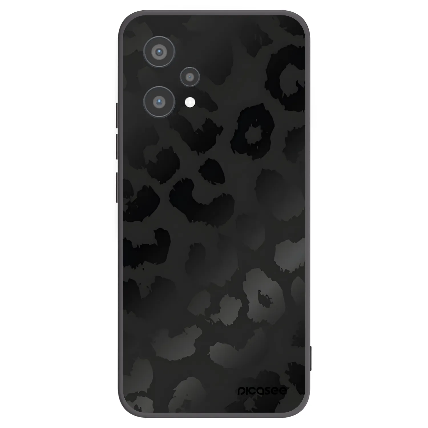 Picasee husă neagră din silicon pentru Realme 9 Pro 5G - Midnight Leopard