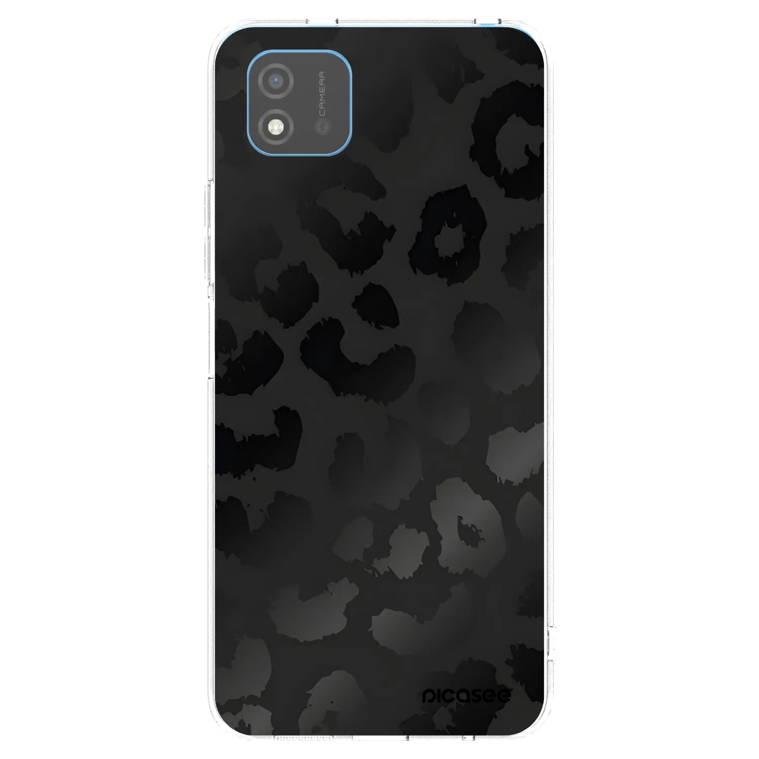 Picasee husă transparentă din silicon pentru Realme C11 (2021) - Midnight Leopard