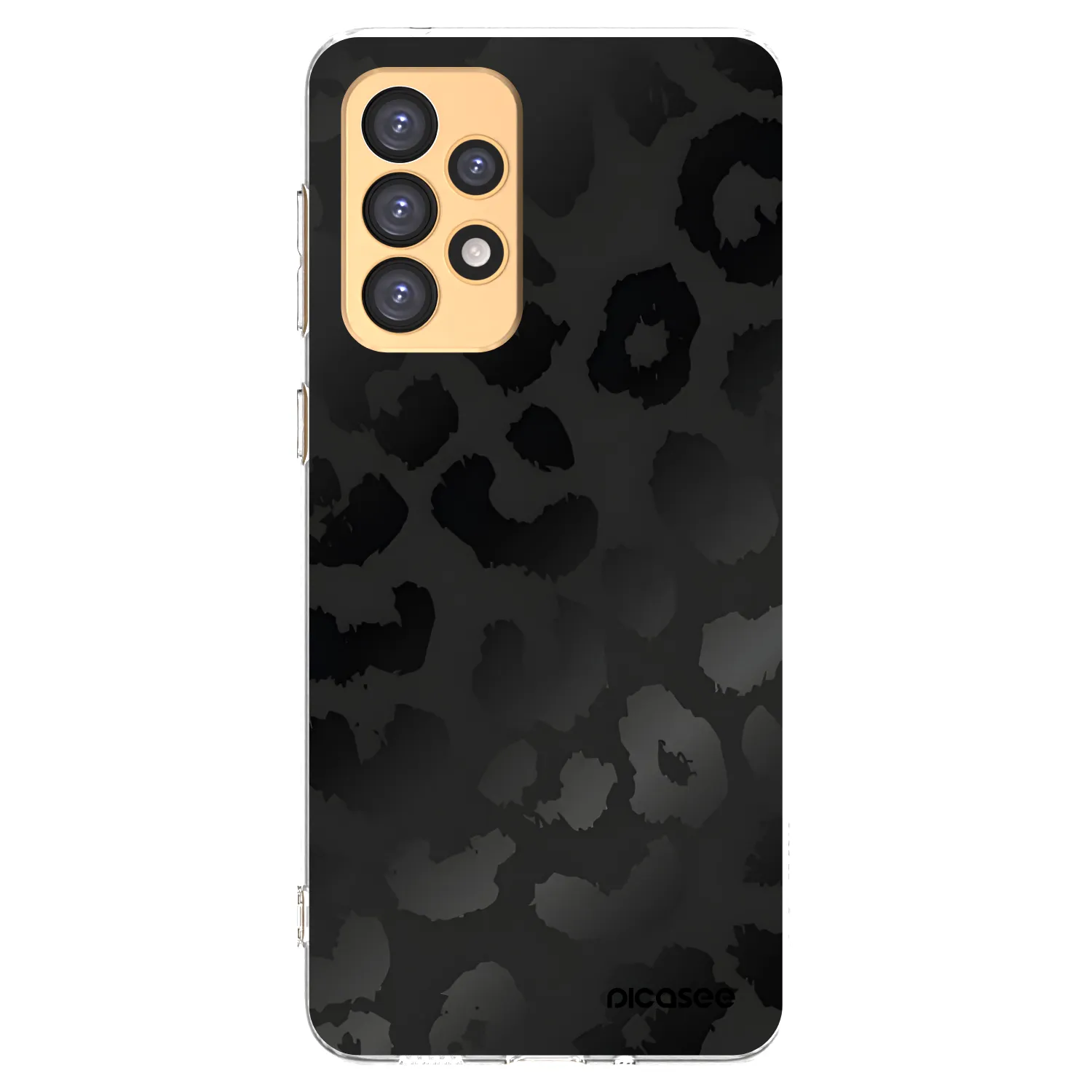 Picasee husă transparentă din silicon pentru Samsung Galaxy A33 5G A336 - Midnight Leopard