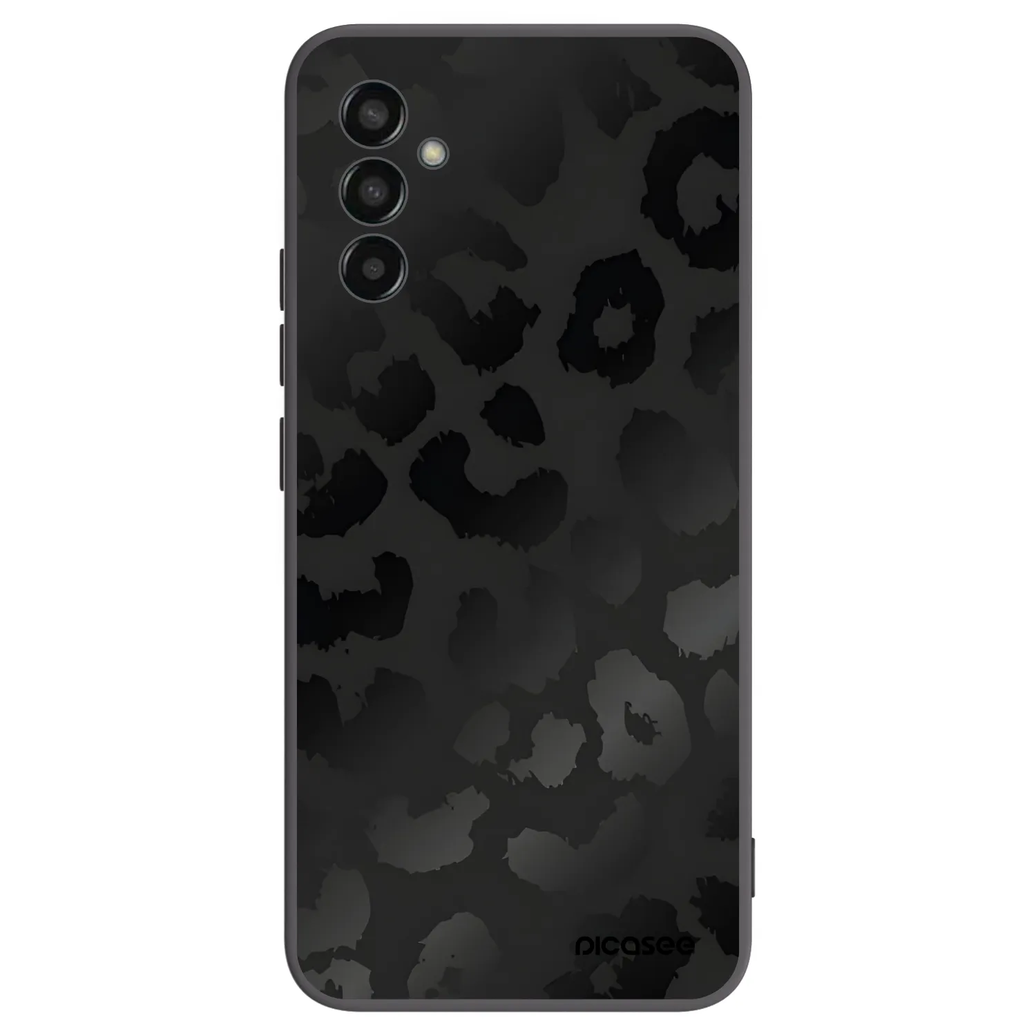 Picasee husă neagră din silicon pentru Samsung Galaxy M13 M135F - Midnight Leopard