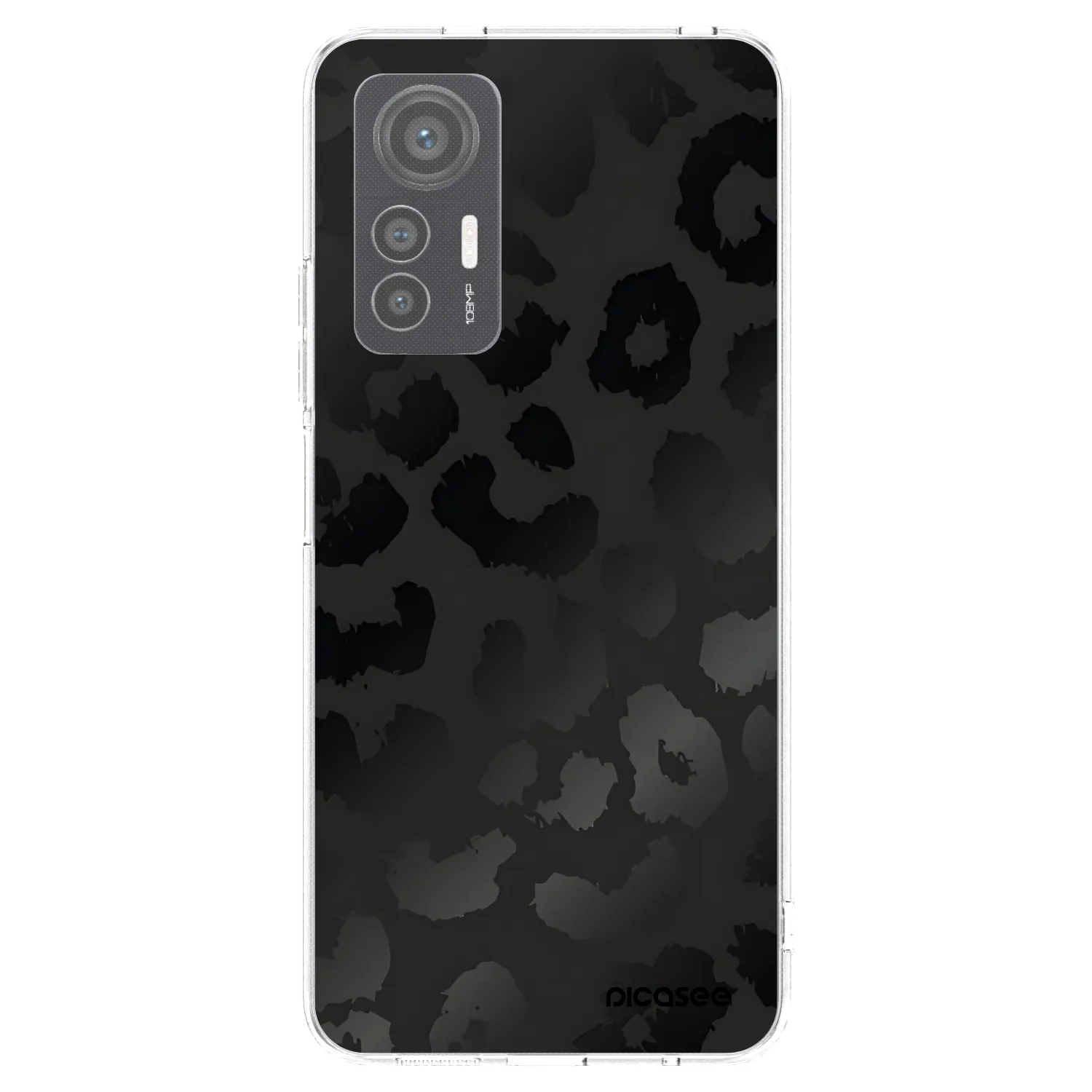 Picasee husă transparentă din silicon pentru Xiaomi 12 Lite - Midnight Leopard