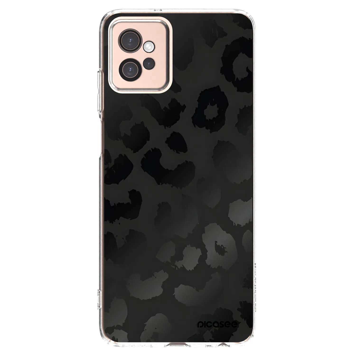 Picasee husă transparentă din silicon pentru Motorola Moto G32 - Midnight Leopard