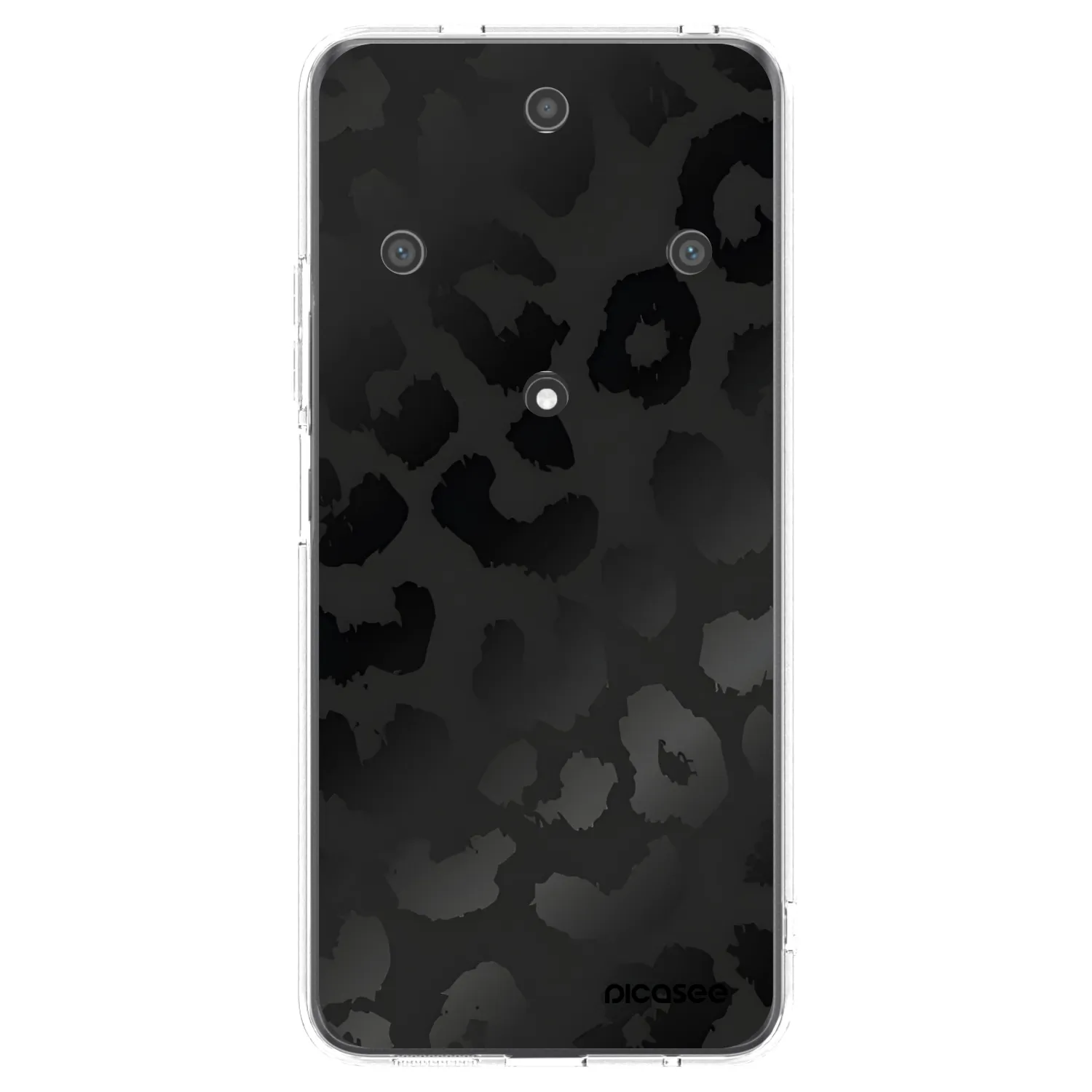 Picasee husă transparentă din silicon pentru Honor Magic5 Lite 5G - Midnight Leopard