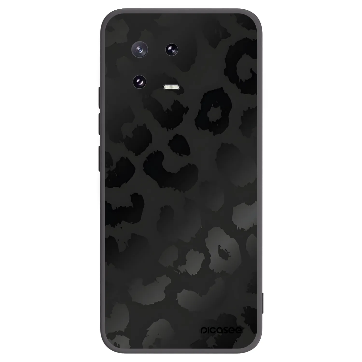 Picasee husă neagră din silicon pentru Xiaomi 13 Pro - Midnight Leopard