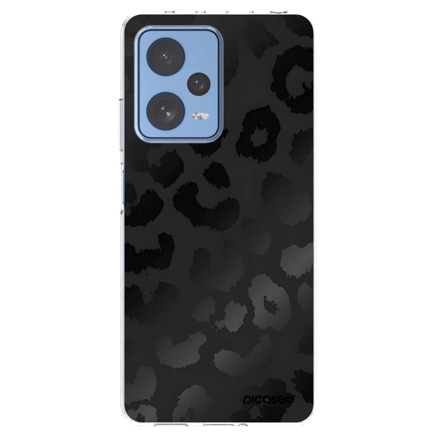 Picasee husă transparentă din silicon pentru Xiaomi Redmi Note 12 Pro 5G - Midnight Leopard